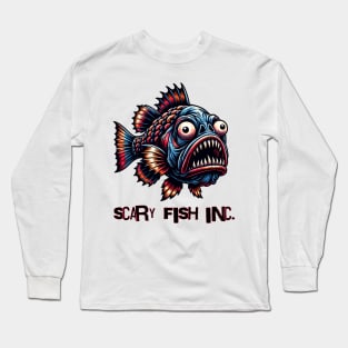 Deep Sea Terror Design Long Sleeve T-Shirt